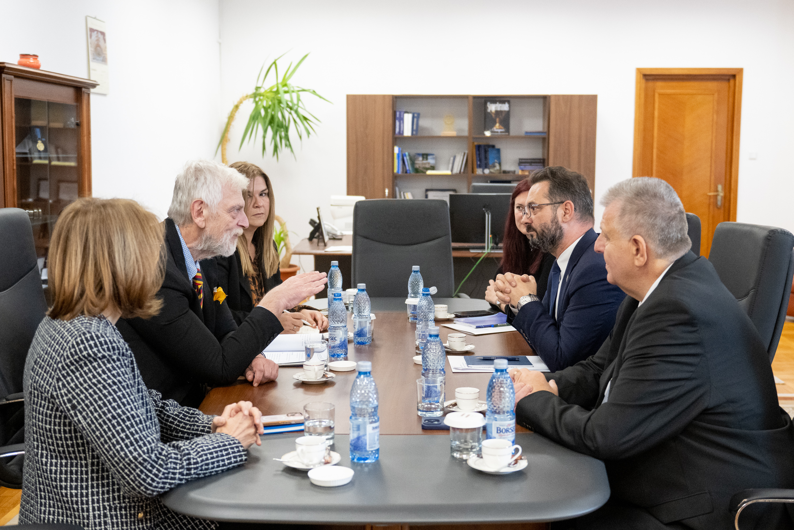 Întrevederea vicepreședintelui Senatului Mihai Coteț cu ministrul adjunct al afacerilor externe al Republicii Elene, Ioannis Loverdos